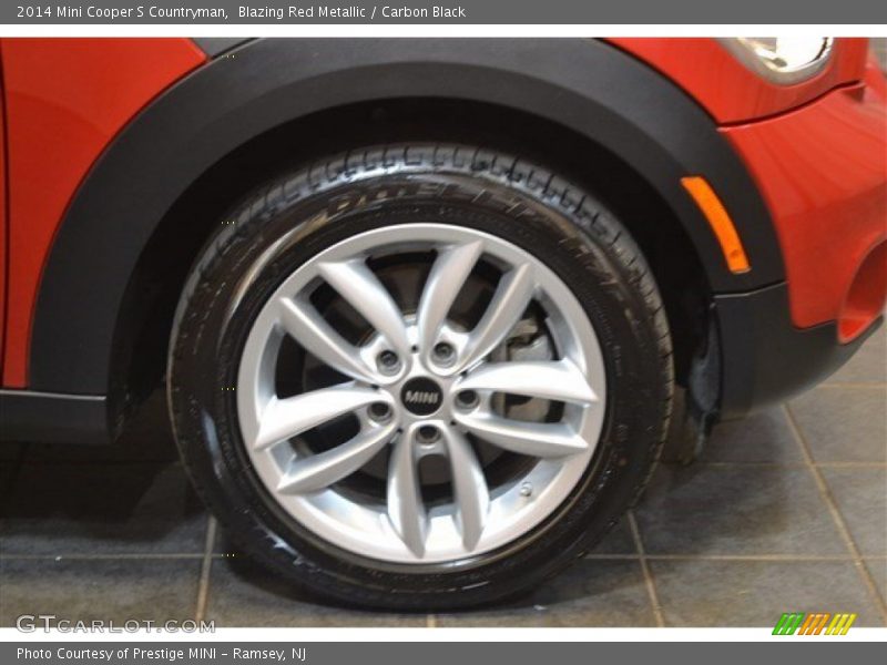 Blazing Red Metallic / Carbon Black 2014 Mini Cooper S Countryman