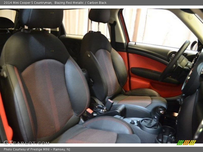 Blazing Red Metallic / Carbon Black 2014 Mini Cooper S Countryman