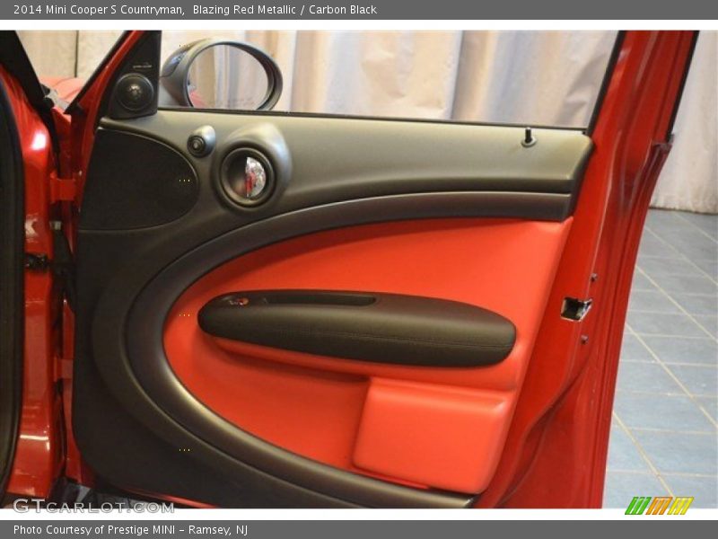 Blazing Red Metallic / Carbon Black 2014 Mini Cooper S Countryman