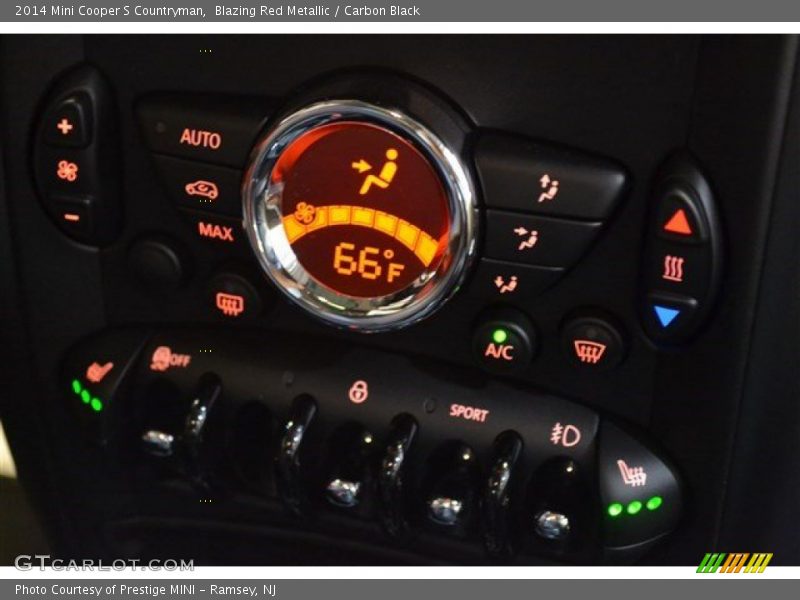 Blazing Red Metallic / Carbon Black 2014 Mini Cooper S Countryman