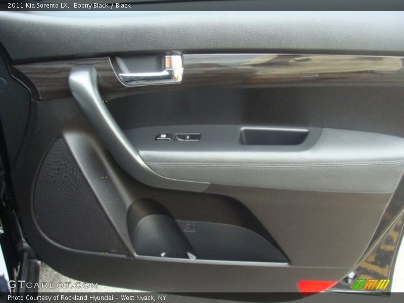 Ebony Black / Black 2011 Kia Sorento LX