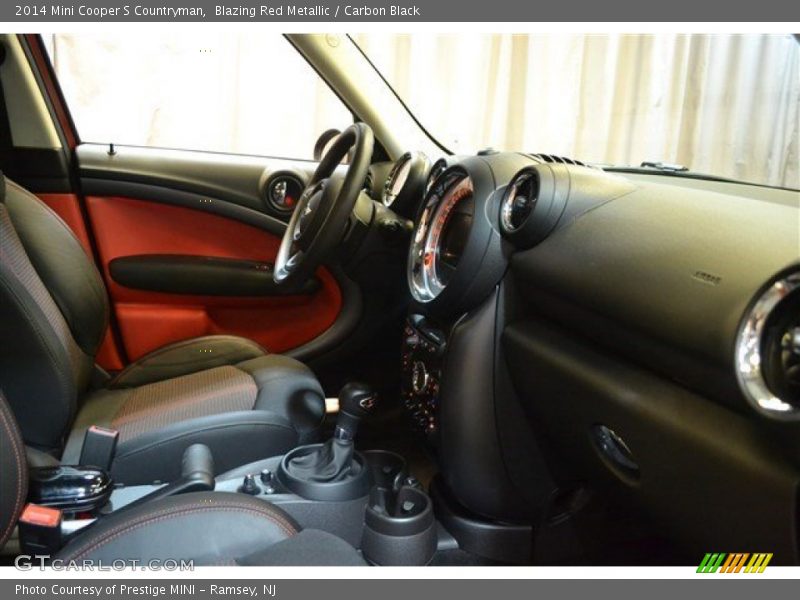 Blazing Red Metallic / Carbon Black 2014 Mini Cooper S Countryman