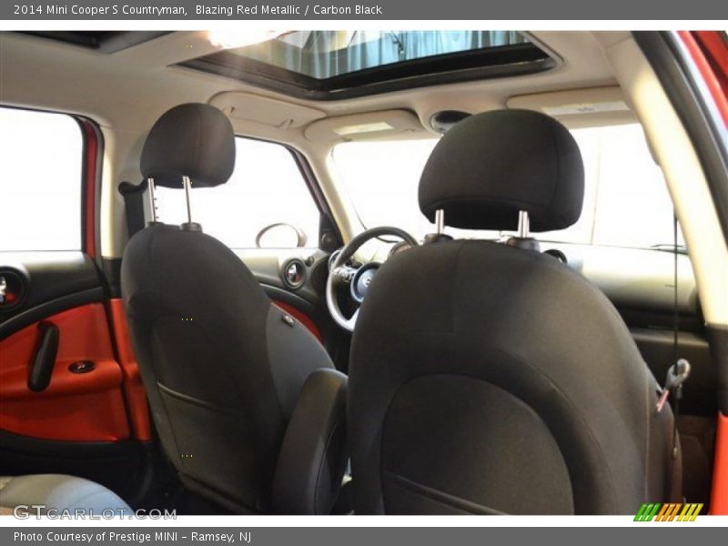 Blazing Red Metallic / Carbon Black 2014 Mini Cooper S Countryman
