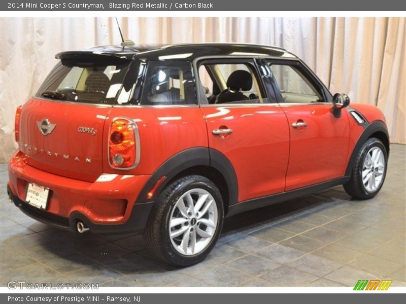 Blazing Red Metallic / Carbon Black 2014 Mini Cooper S Countryman