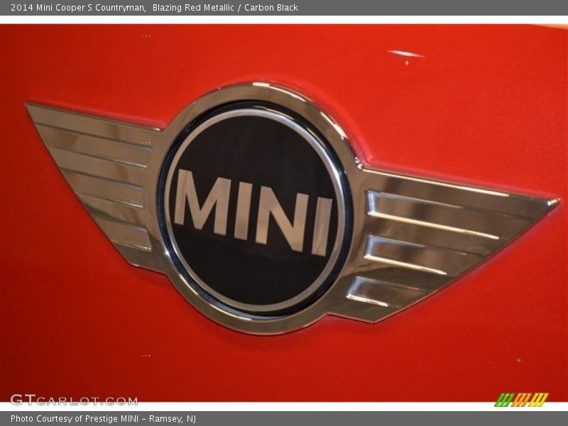 Blazing Red Metallic / Carbon Black 2014 Mini Cooper S Countryman