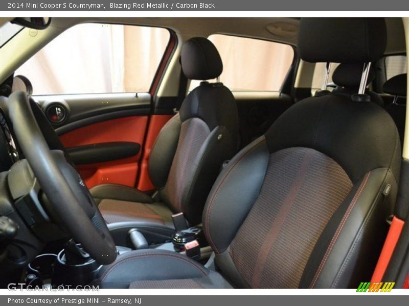 Blazing Red Metallic / Carbon Black 2014 Mini Cooper S Countryman