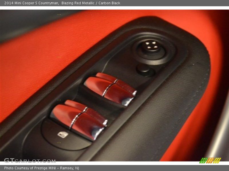 Blazing Red Metallic / Carbon Black 2014 Mini Cooper S Countryman