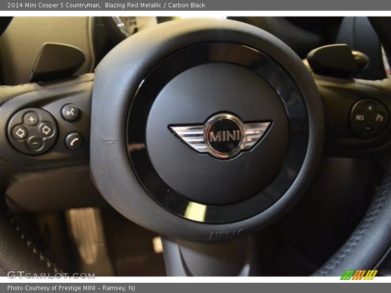 Blazing Red Metallic / Carbon Black 2014 Mini Cooper S Countryman