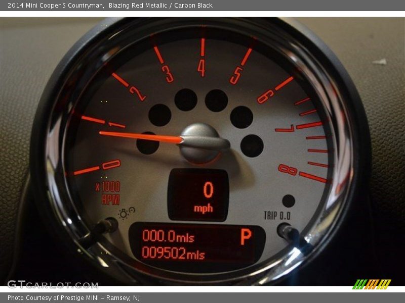 Blazing Red Metallic / Carbon Black 2014 Mini Cooper S Countryman