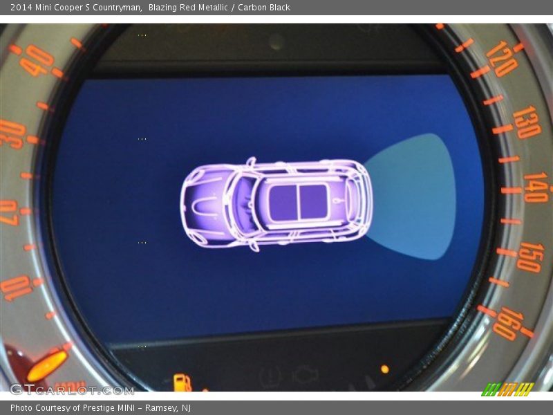 Blazing Red Metallic / Carbon Black 2014 Mini Cooper S Countryman