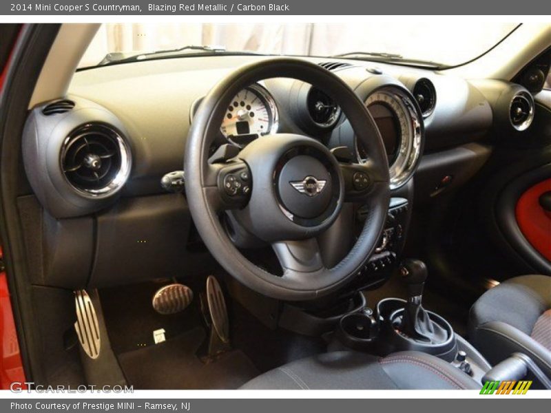 Blazing Red Metallic / Carbon Black 2014 Mini Cooper S Countryman