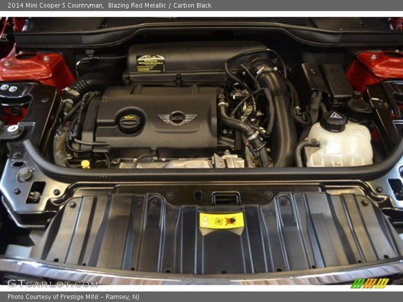 Blazing Red Metallic / Carbon Black 2014 Mini Cooper S Countryman