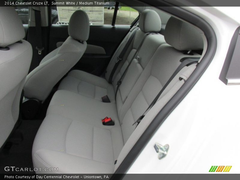 Summit White / Medium Titanium 2014 Chevrolet Cruze LT