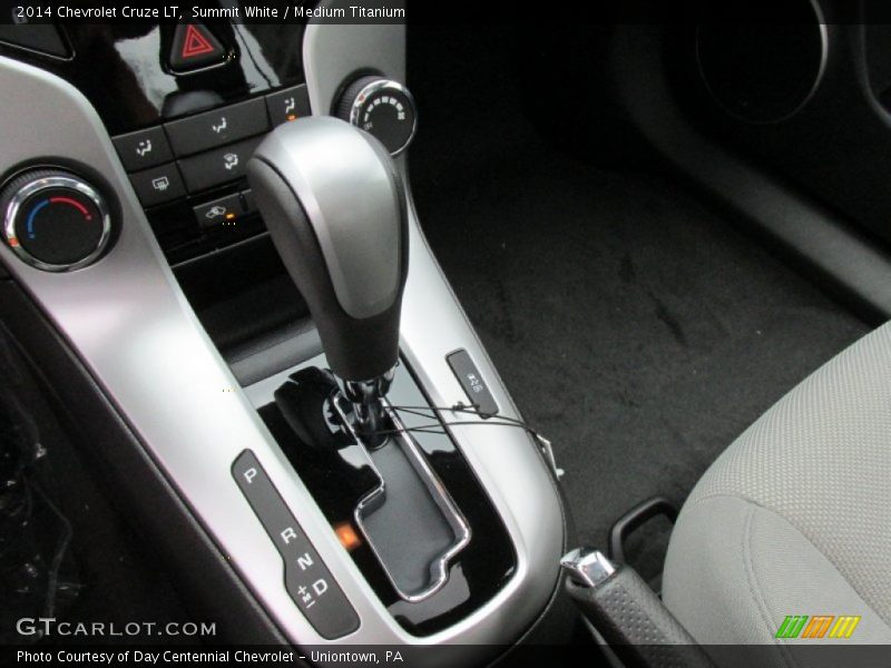 Summit White / Medium Titanium 2014 Chevrolet Cruze LT