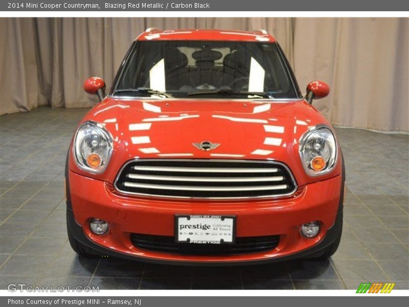 Blazing Red Metallic / Carbon Black 2014 Mini Cooper Countryman