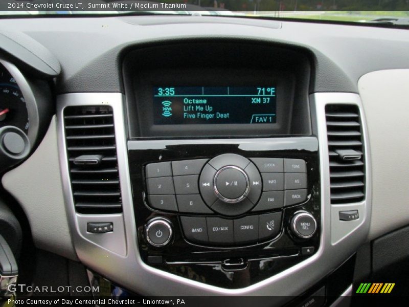 Summit White / Medium Titanium 2014 Chevrolet Cruze LT