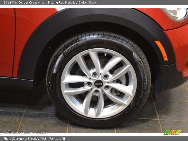 Blazing Red Metallic / Carbon Black 2014 Mini Cooper Countryman
