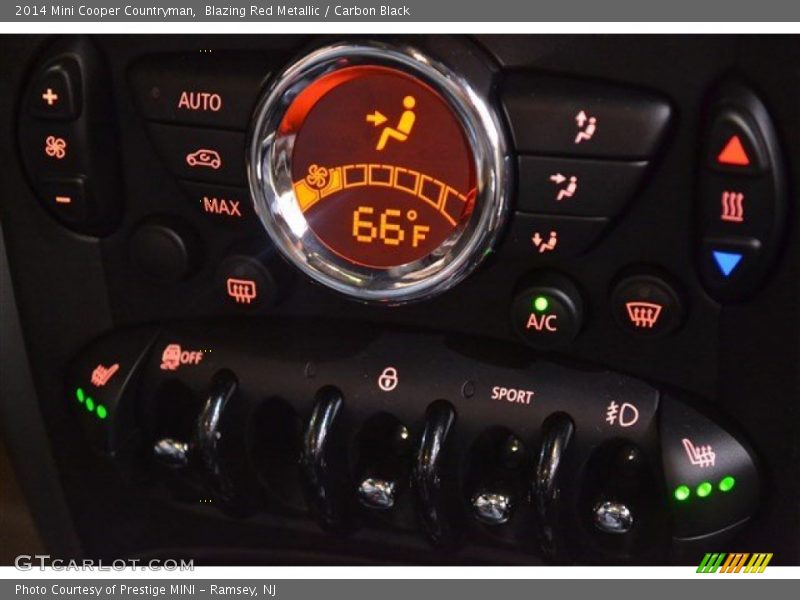 Blazing Red Metallic / Carbon Black 2014 Mini Cooper Countryman