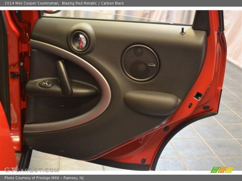 Blazing Red Metallic / Carbon Black 2014 Mini Cooper Countryman