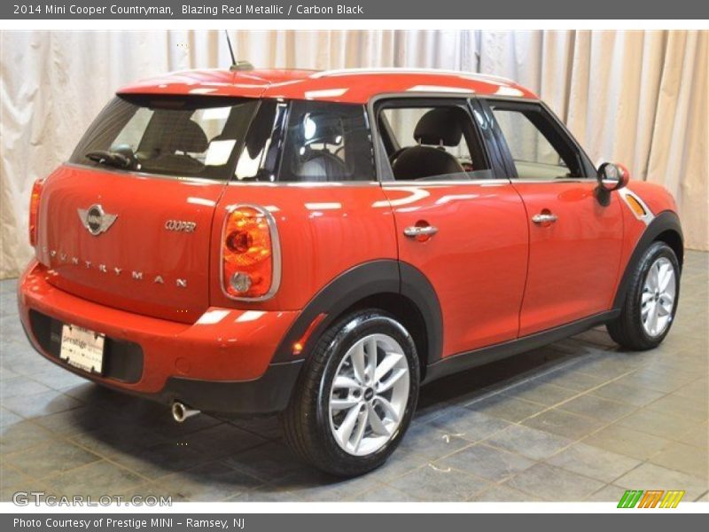 Blazing Red Metallic / Carbon Black 2014 Mini Cooper Countryman