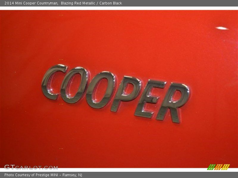 Blazing Red Metallic / Carbon Black 2014 Mini Cooper Countryman