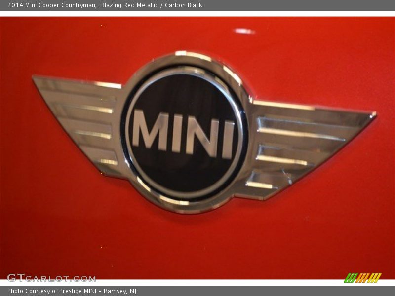Blazing Red Metallic / Carbon Black 2014 Mini Cooper Countryman