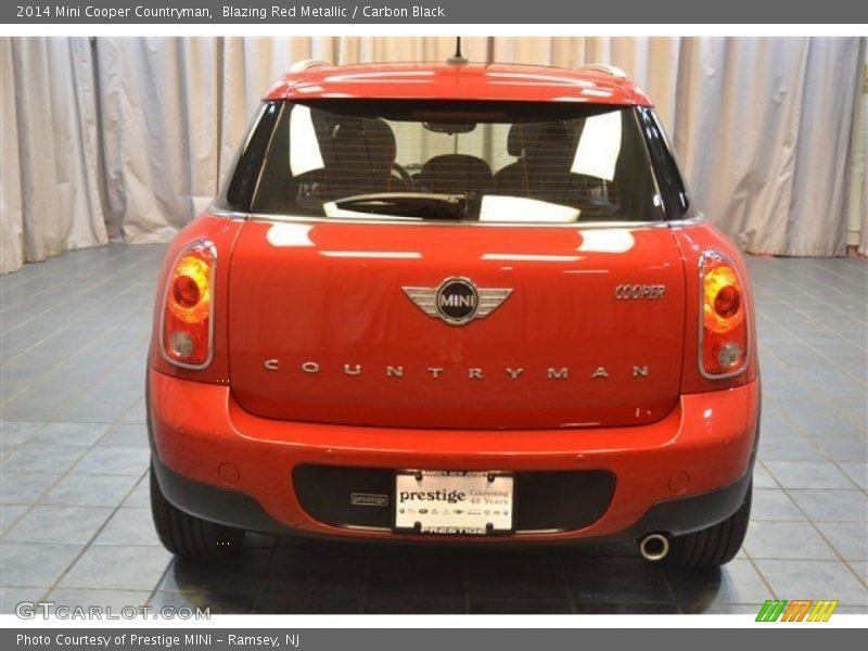Blazing Red Metallic / Carbon Black 2014 Mini Cooper Countryman