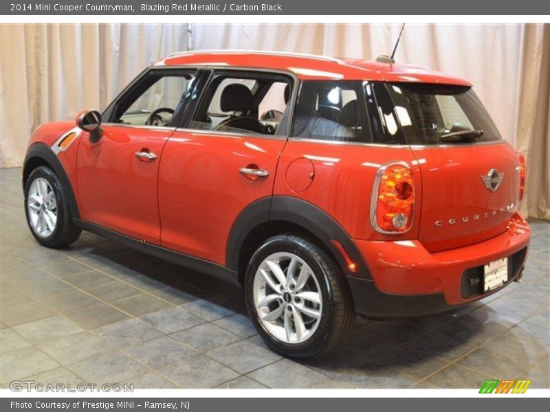 Blazing Red Metallic / Carbon Black 2014 Mini Cooper Countryman
