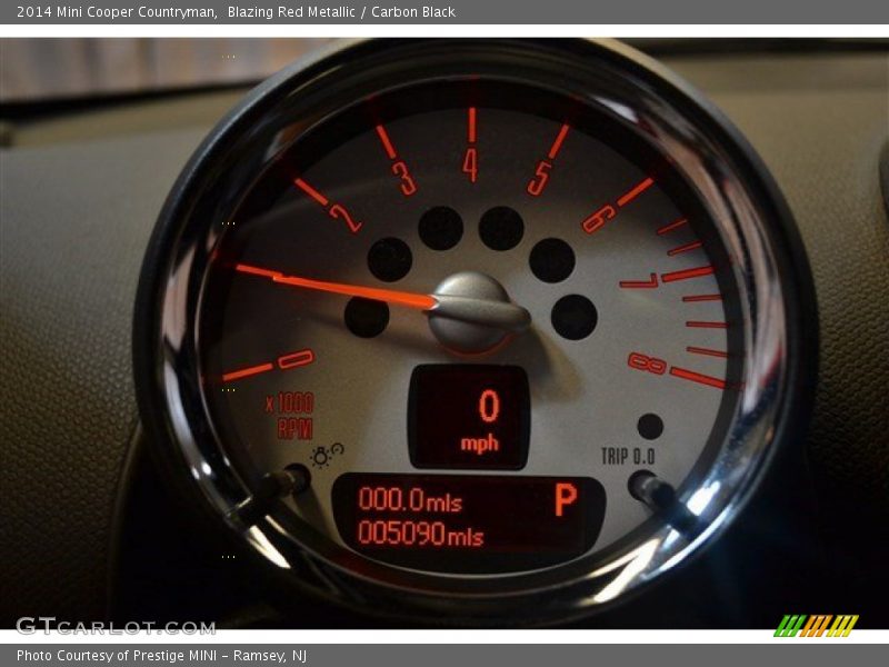 Blazing Red Metallic / Carbon Black 2014 Mini Cooper Countryman