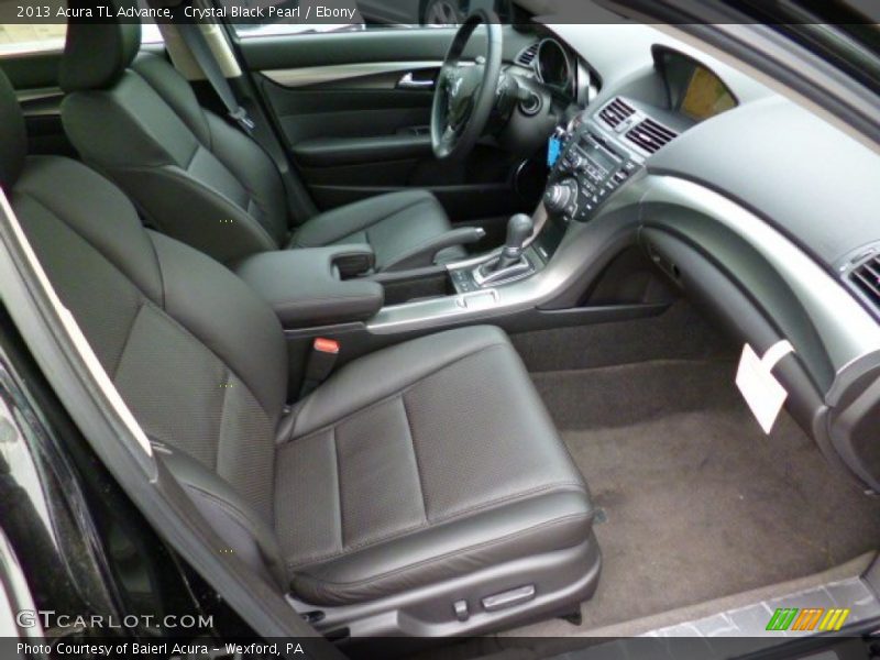 Crystal Black Pearl / Ebony 2013 Acura TL Advance