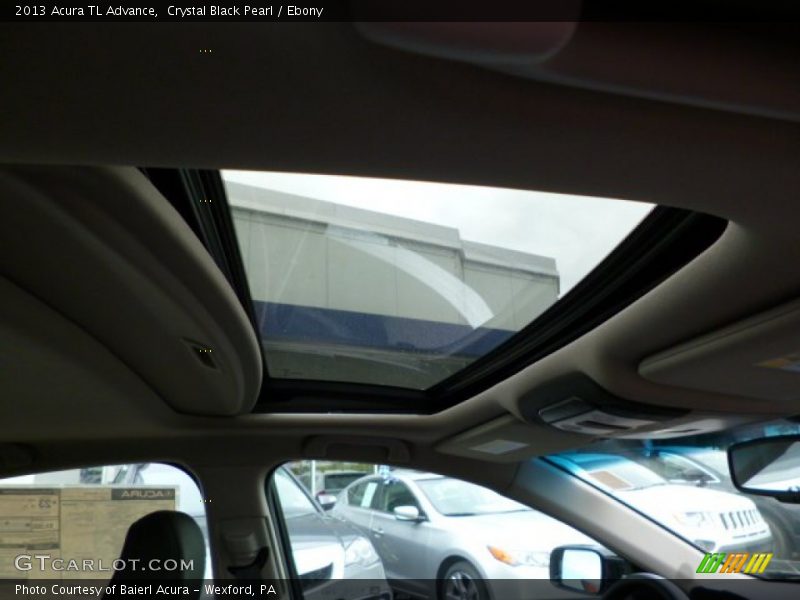Crystal Black Pearl / Ebony 2013 Acura TL Advance