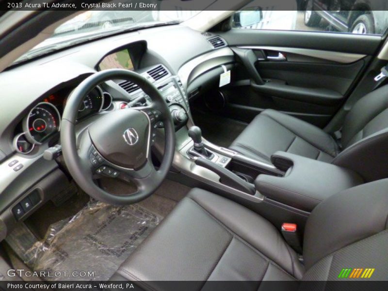 Crystal Black Pearl / Ebony 2013 Acura TL Advance