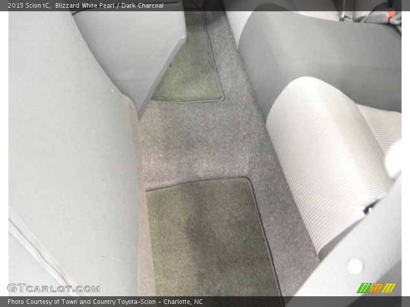 Blizzard White Pearl / Dark Charcoal 2015 Scion tC