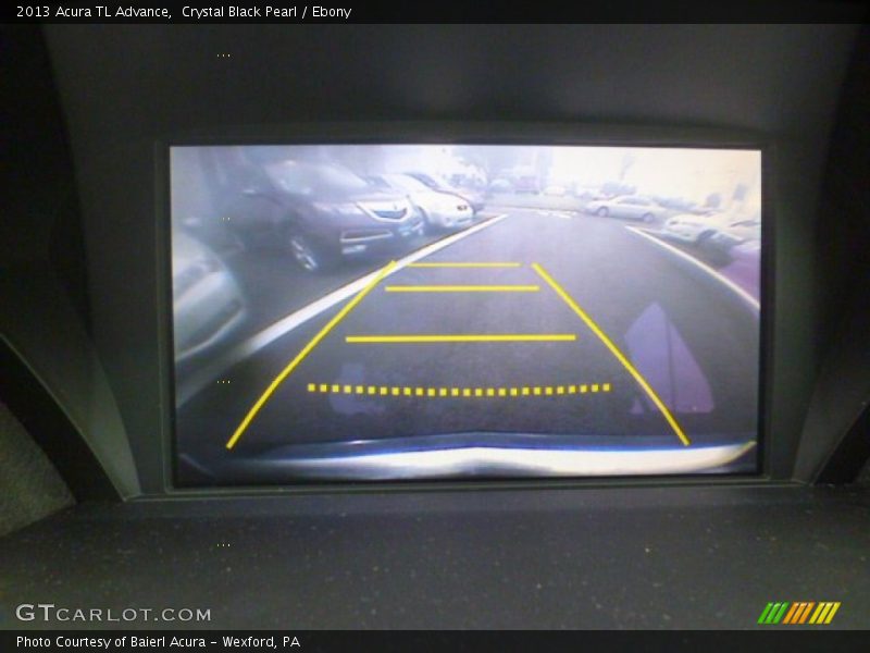 Crystal Black Pearl / Ebony 2013 Acura TL Advance