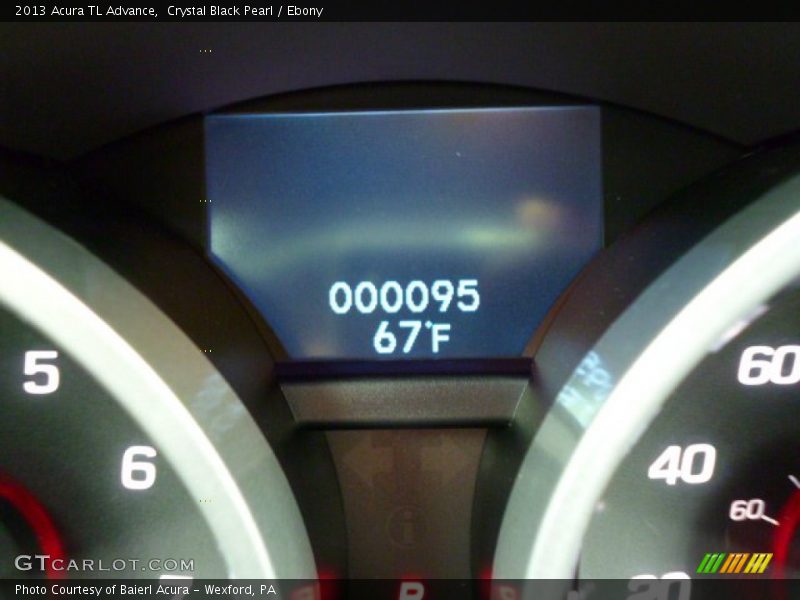 Crystal Black Pearl / Ebony 2013 Acura TL Advance