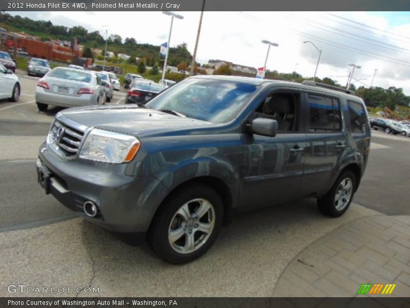 Polished Metal Metallic / Gray 2012 Honda Pilot EX 4WD