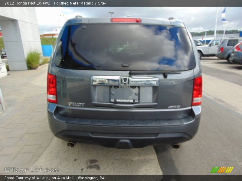 Polished Metal Metallic / Gray 2012 Honda Pilot EX 4WD