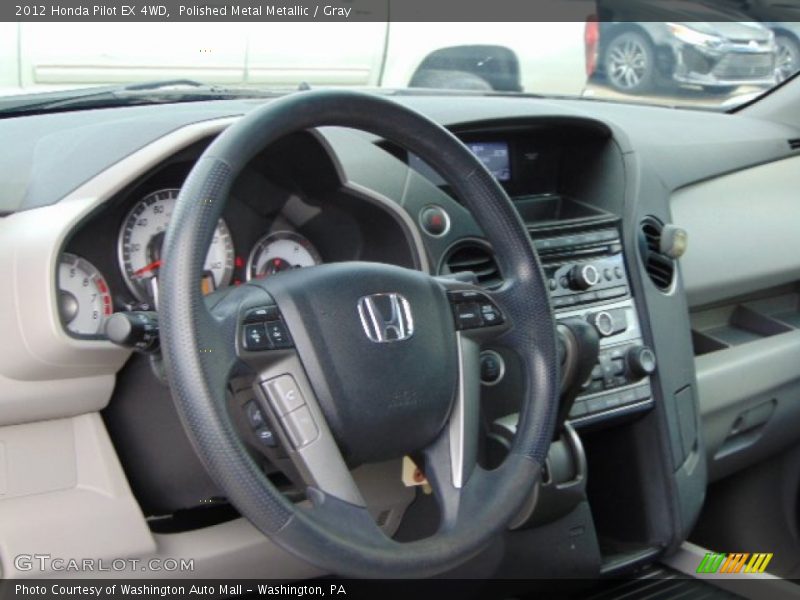 Polished Metal Metallic / Gray 2012 Honda Pilot EX 4WD