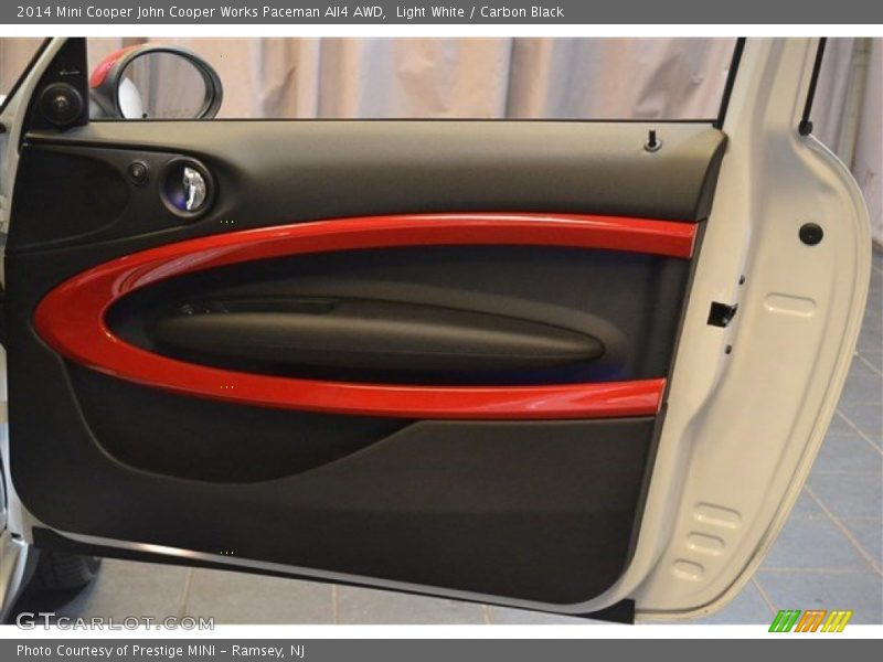 Light White / Carbon Black 2014 Mini Cooper John Cooper Works Paceman All4 AWD