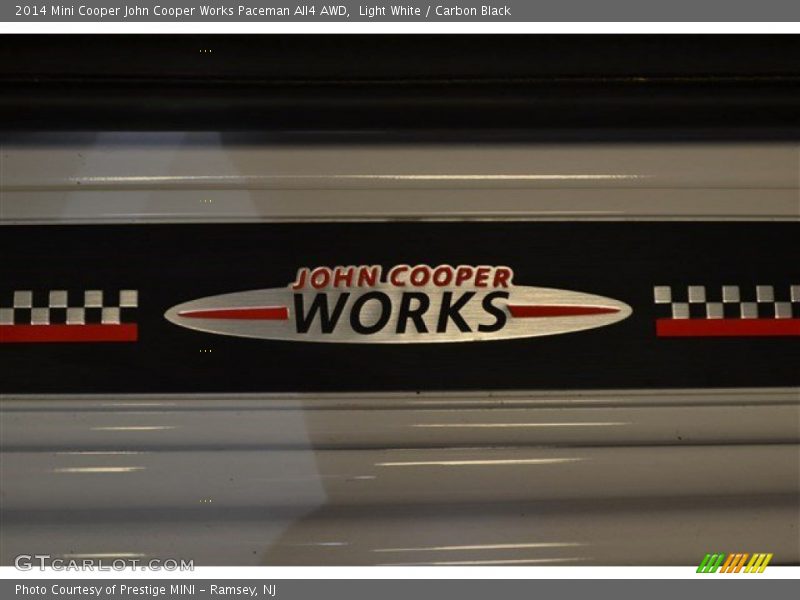 Light White / Carbon Black 2014 Mini Cooper John Cooper Works Paceman All4 AWD
