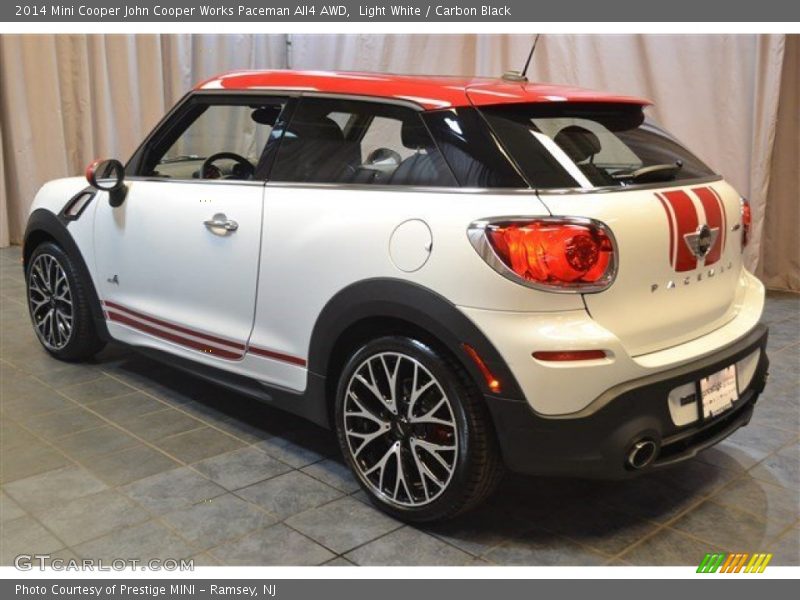 Light White / Carbon Black 2014 Mini Cooper John Cooper Works Paceman All4 AWD