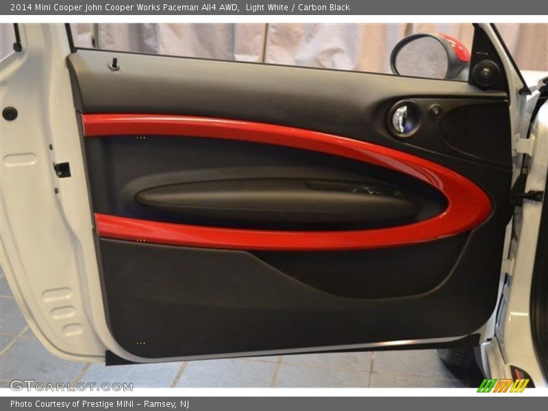 Light White / Carbon Black 2014 Mini Cooper John Cooper Works Paceman All4 AWD