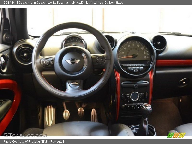 Light White / Carbon Black 2014 Mini Cooper John Cooper Works Paceman All4 AWD