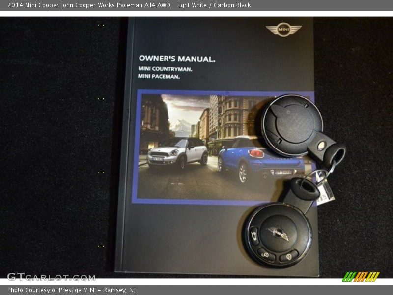 Light White / Carbon Black 2014 Mini Cooper John Cooper Works Paceman All4 AWD