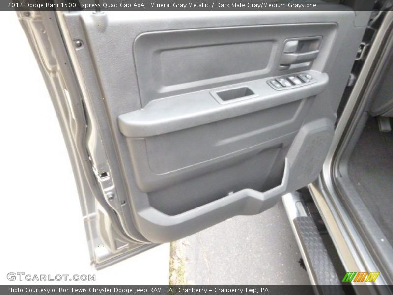 Mineral Gray Metallic / Dark Slate Gray/Medium Graystone 2012 Dodge Ram 1500 Express Quad Cab 4x4