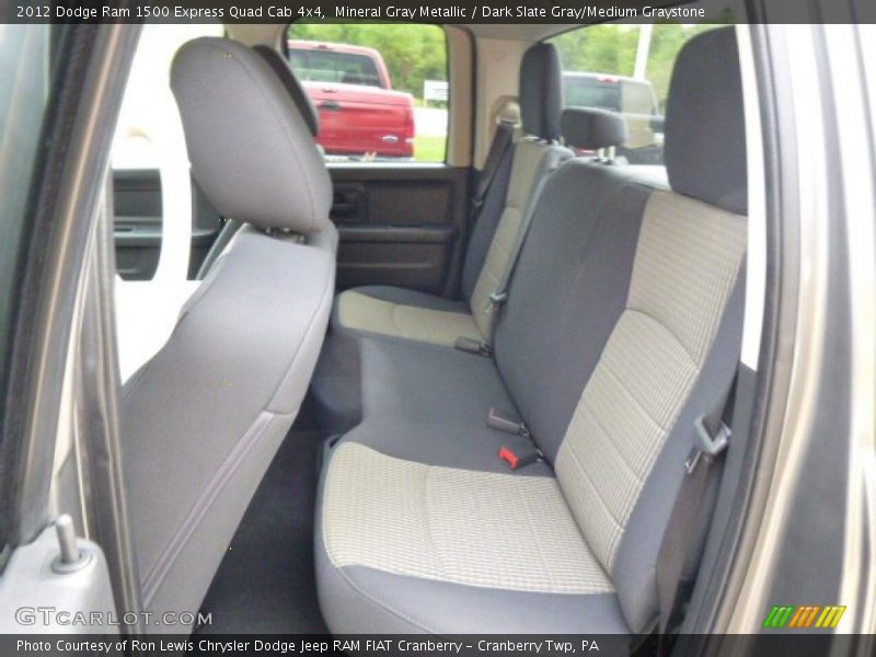 Mineral Gray Metallic / Dark Slate Gray/Medium Graystone 2012 Dodge Ram 1500 Express Quad Cab 4x4