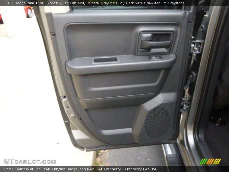 Mineral Gray Metallic / Dark Slate Gray/Medium Graystone 2012 Dodge Ram 1500 Express Quad Cab 4x4