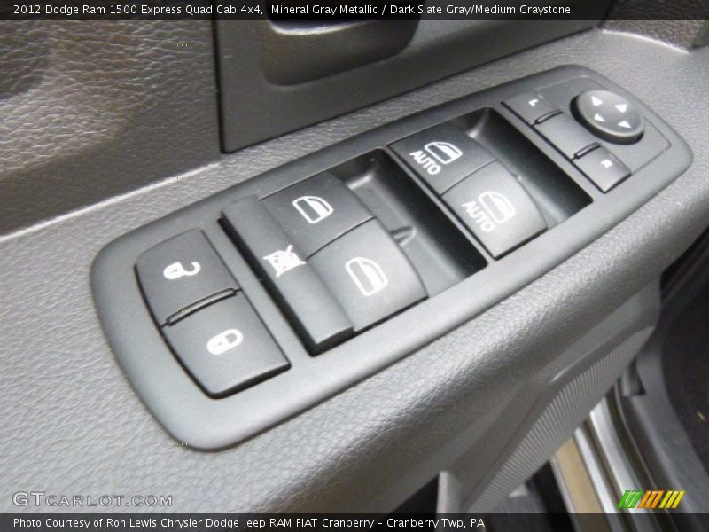 Mineral Gray Metallic / Dark Slate Gray/Medium Graystone 2012 Dodge Ram 1500 Express Quad Cab 4x4