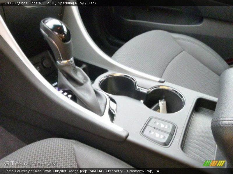 Sparkling Ruby / Black 2013 Hyundai Sonata SE 2.0T