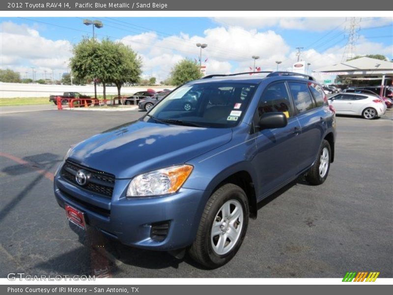 Pacific Blue Metallic / Sand Beige 2012 Toyota RAV4 I4